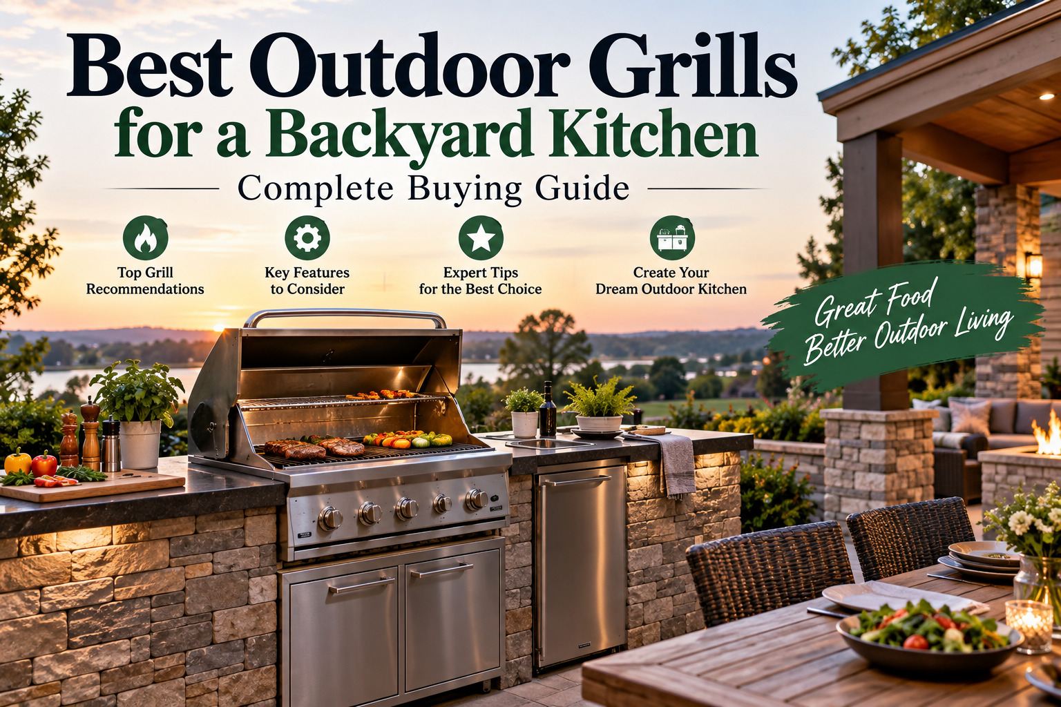 Best Outdoor Grills for a Backyard Kitchen: Complete Buying Guide