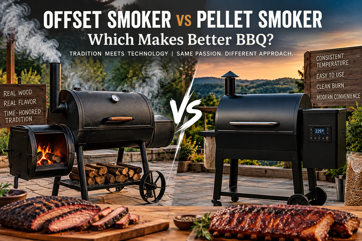 Offset Smoker vs Pellet Smoker: Which Makes Better BBQ?