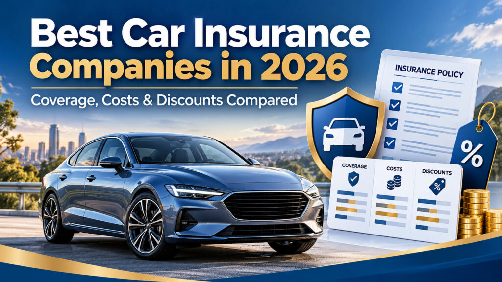 Best Car Insurance Companies in 2026: Coverage, Costs & Discounts Compared